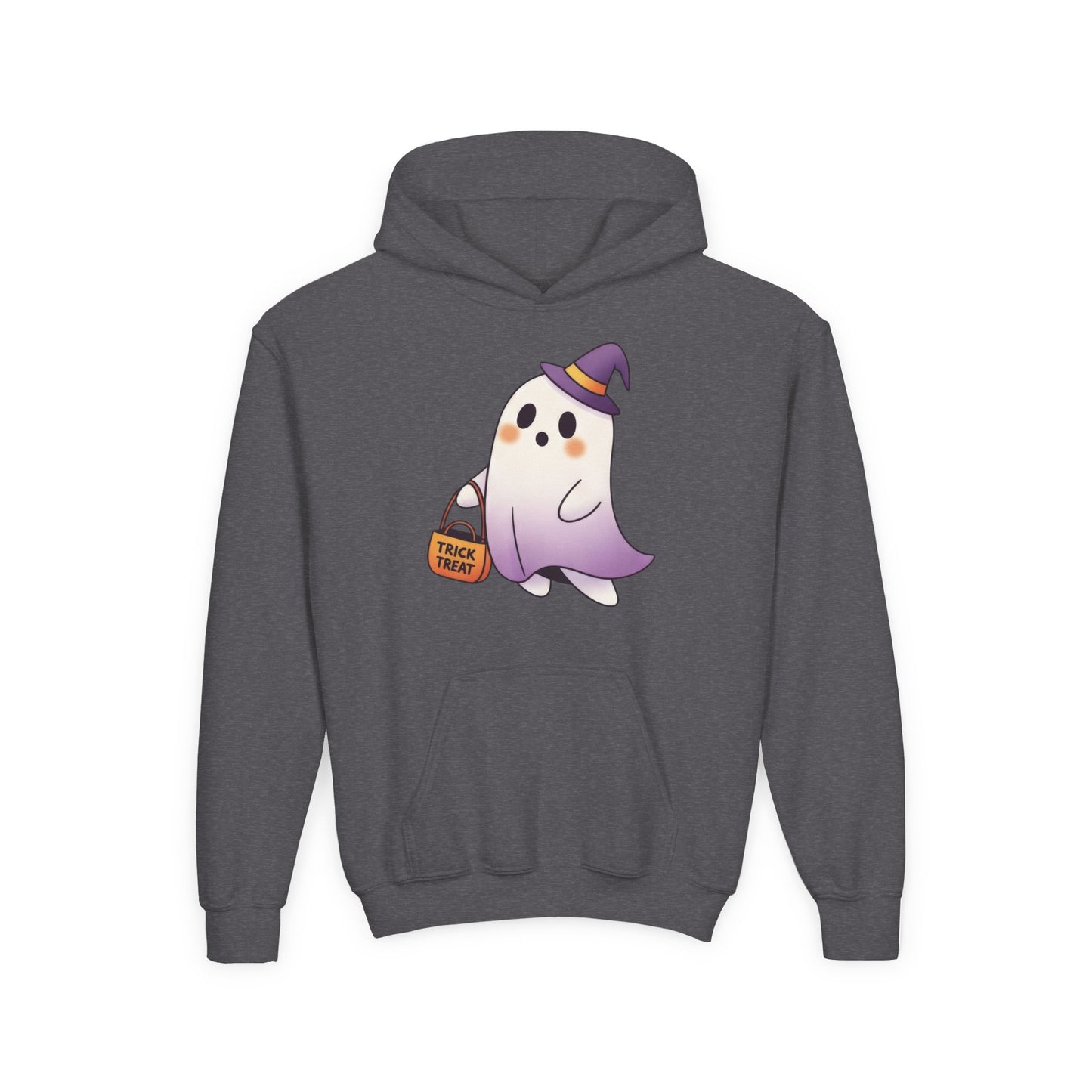 Youth Ghost Hoodie for Halloween | Comfy Fall Sweatshirt | True North