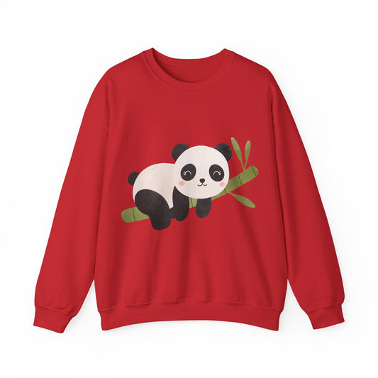 Panda Crewneck Sweatshirt | Cozy Panda Lovers | True North