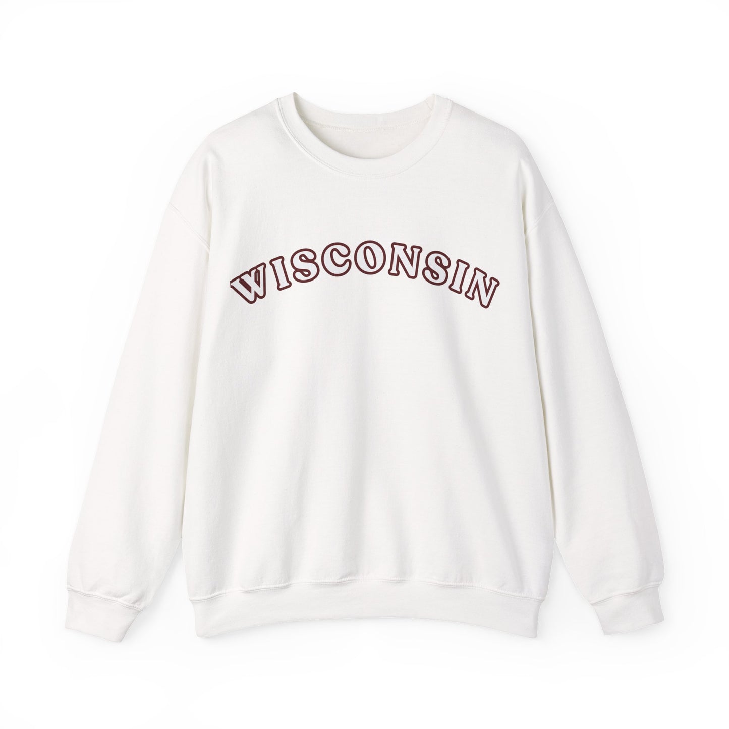 Wisconsin Arch Unisex  Sweatshirt | Soft Cotton Fit | True North