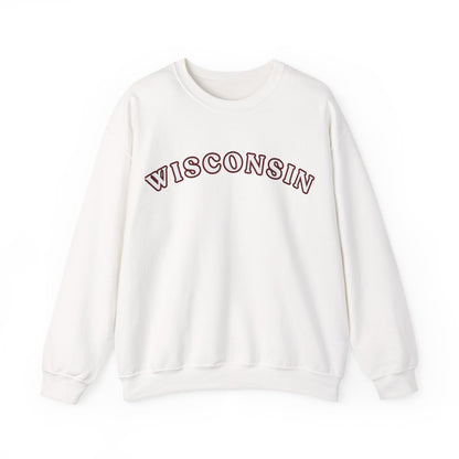 Wisconsin Arch Unisex  Sweatshirt | Soft Cotton Fit | True North