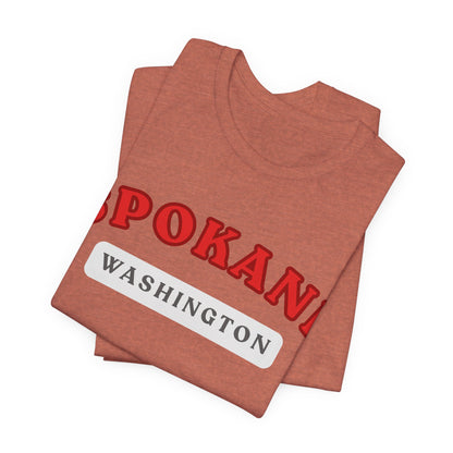Spokane Washington Retro Arch Tee