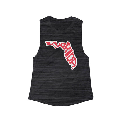Florida | Women’s Flowy Scoop Muscle Tank | True North