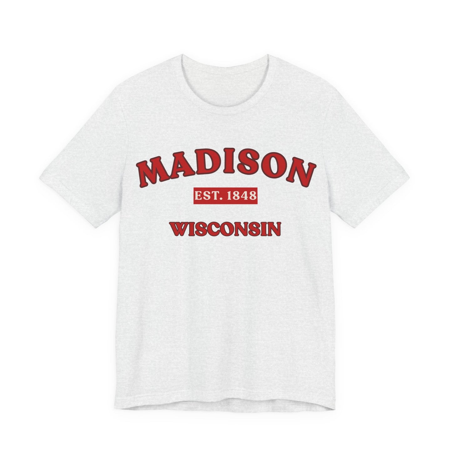 Madison Wisconsin Established 1848 JERSEY Tee