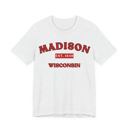 Madison Wisconsin Established 1848 JERSEY Tee