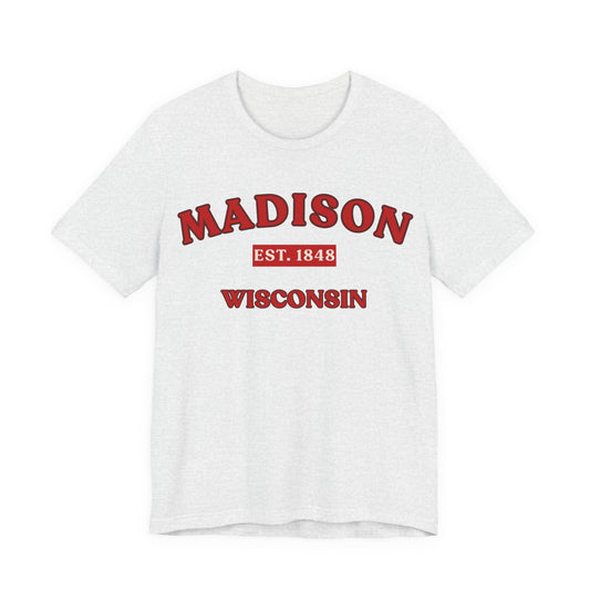 Madison Wisconsin Established 1848 JERSEY Tee