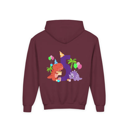 Dinosaur Birthday Sweatshirt | Fun Math Learning, Party Attire | True North