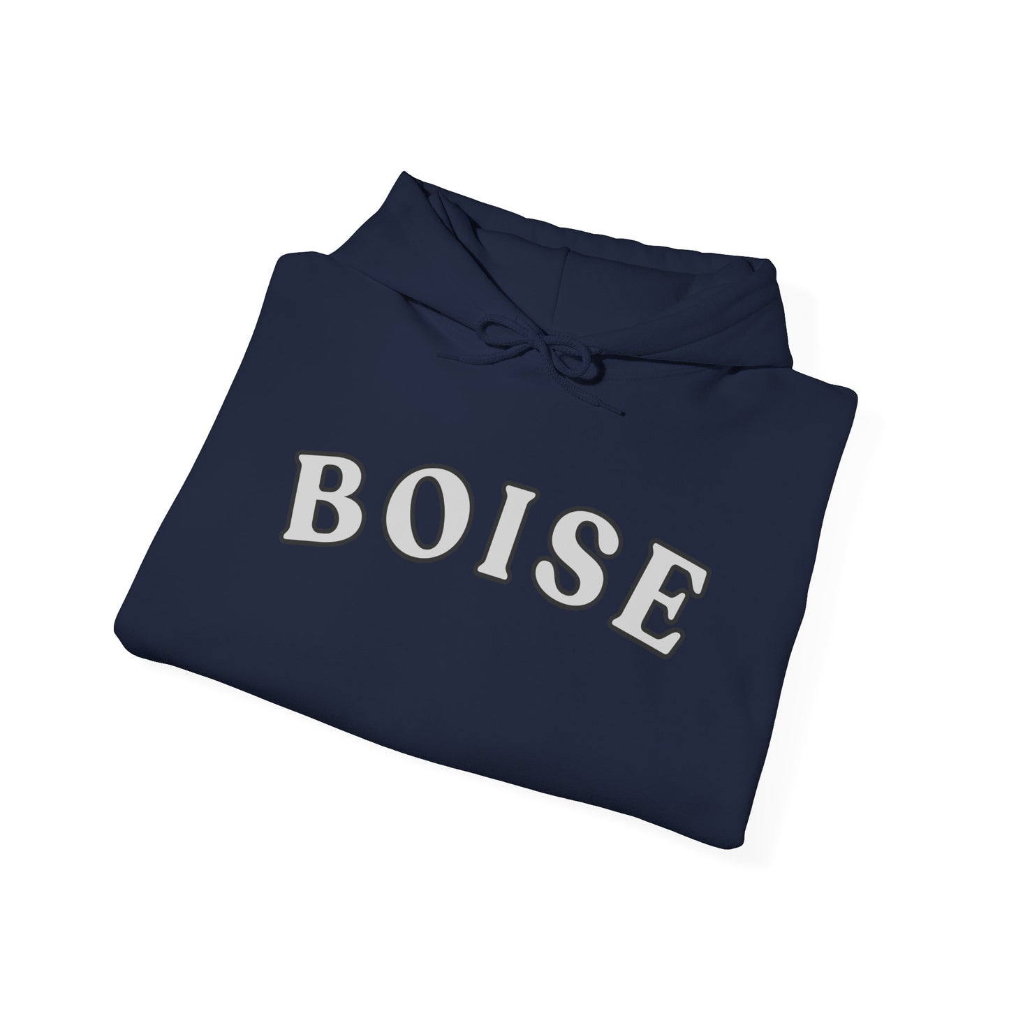 Boise Retro Arch Hoodie — Classic City Name Pullover