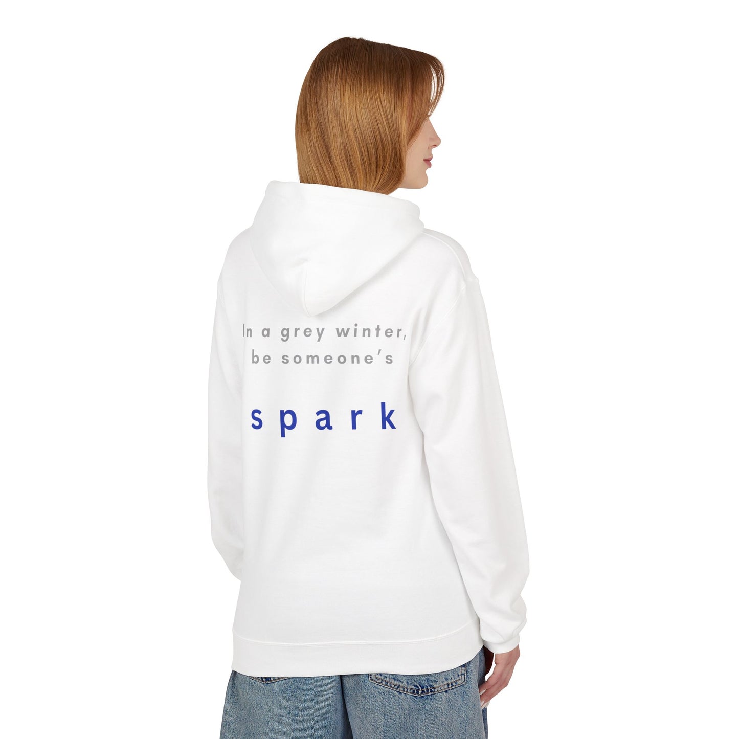 Cozy Nature-Inspired Fleece Hoodie | Inspirational Winter Apparel | True North