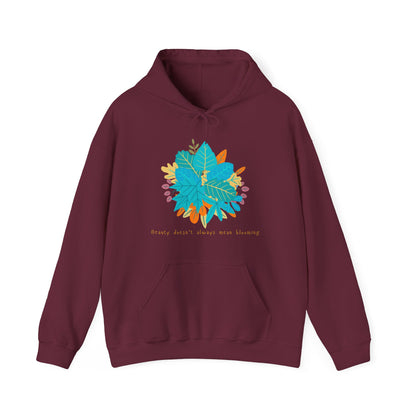 Vibrant Floral Hooded Sweatshirt | Cozy Pullover | True North