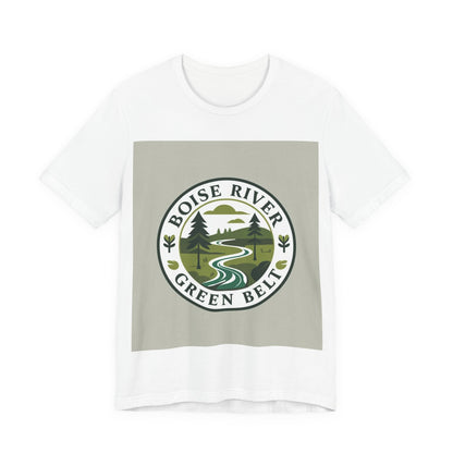 Boise River Green Belt Tee — Scenic River Nature T-Shirt
