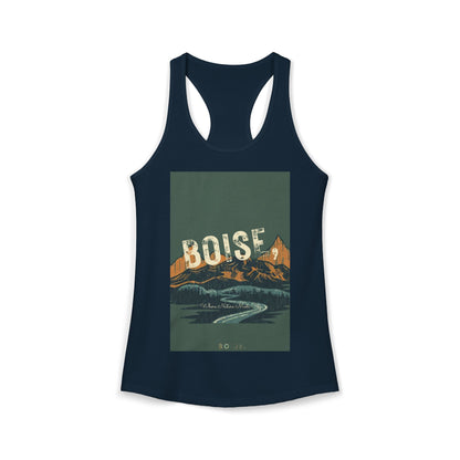 Women's Ideal Racerback Tank BOISE