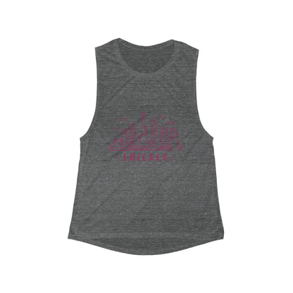 Chicago City | Women’s Flowy Scoop Muscle Tank | True North