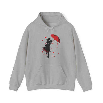Romantic Couple Hoodie | Love-Themed Gift and Couples Apparel | True North
