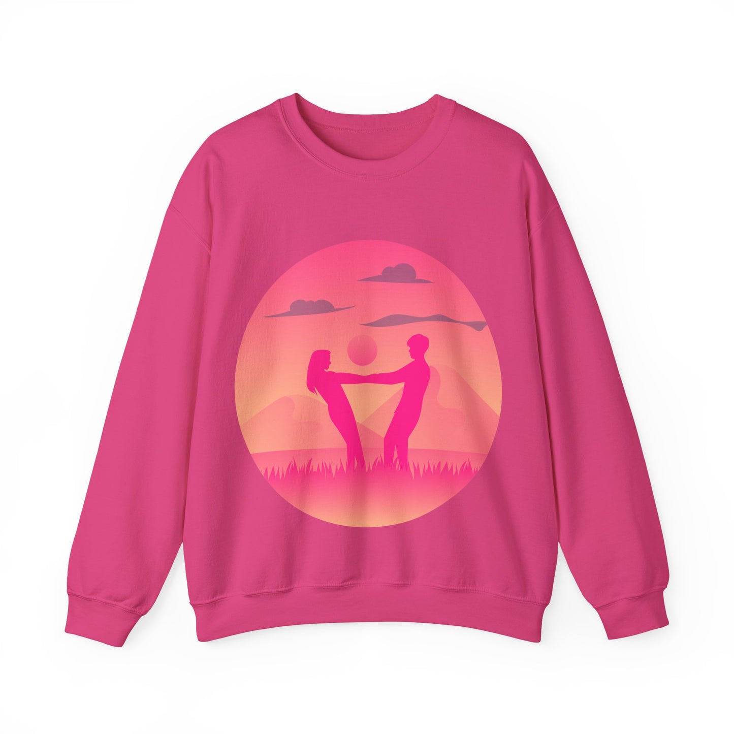 Romantic Sunset Crewneck Sweatshirt | Casual Wear | True North