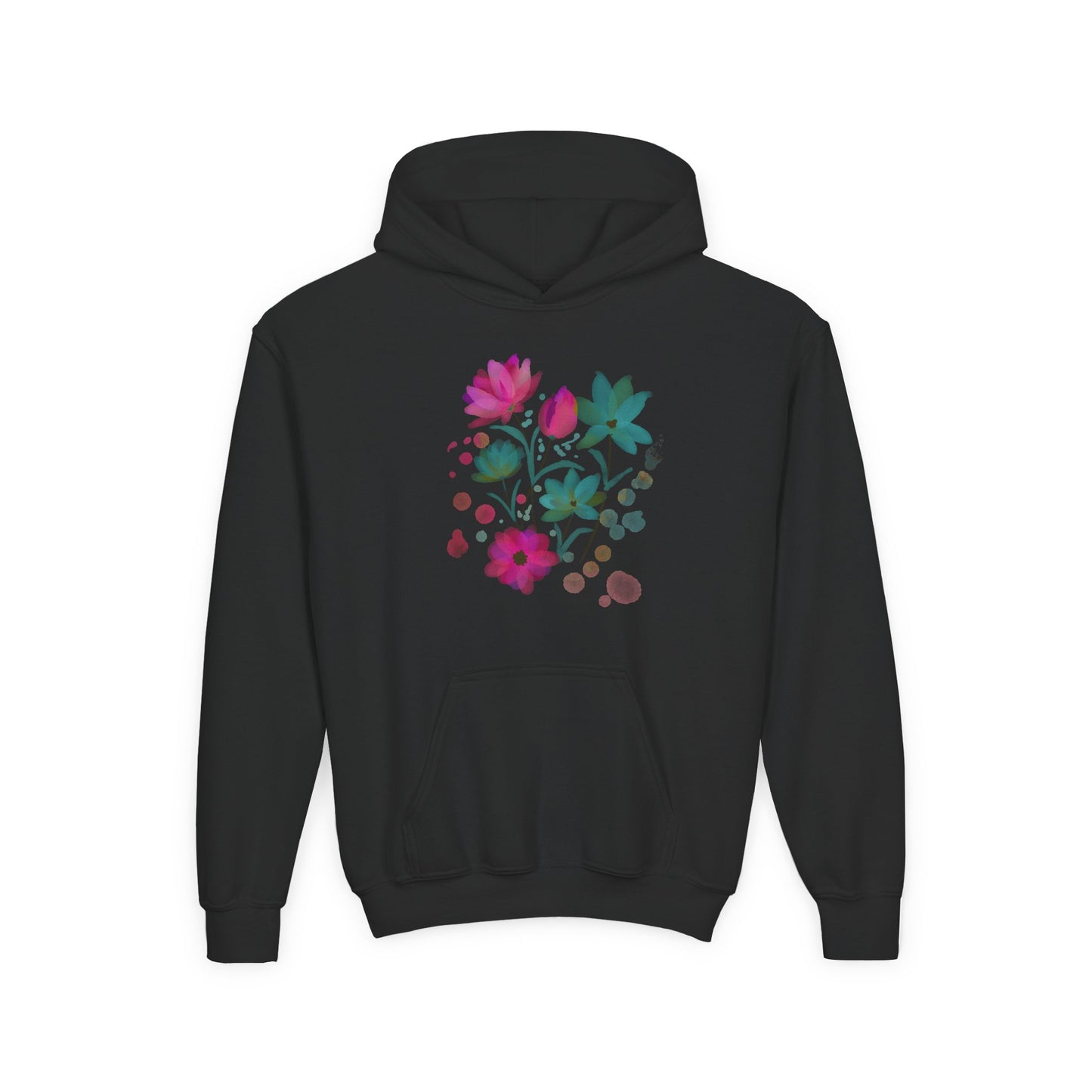 Floral Youth Hoodie | Stylish Layering | True North