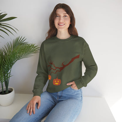 Hanging Pumpkin Sweatshirt | Spooky Season Gift | True North