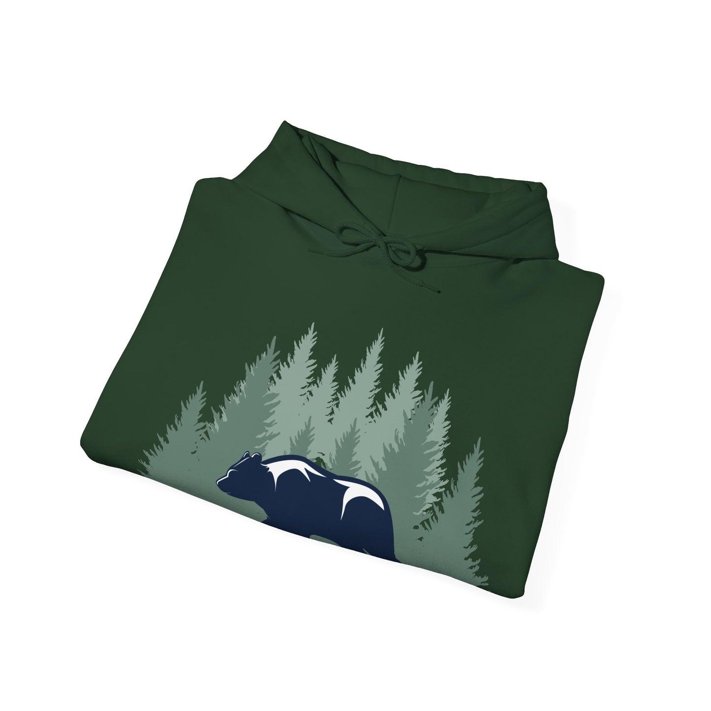Nature-Inspired Bear Hoodie | Forest Hikes and Nature Lovers | True North