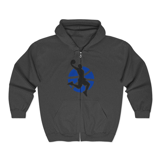 Basketball Zip Hoodie | Basketball Fans and Sports Lovers | True North