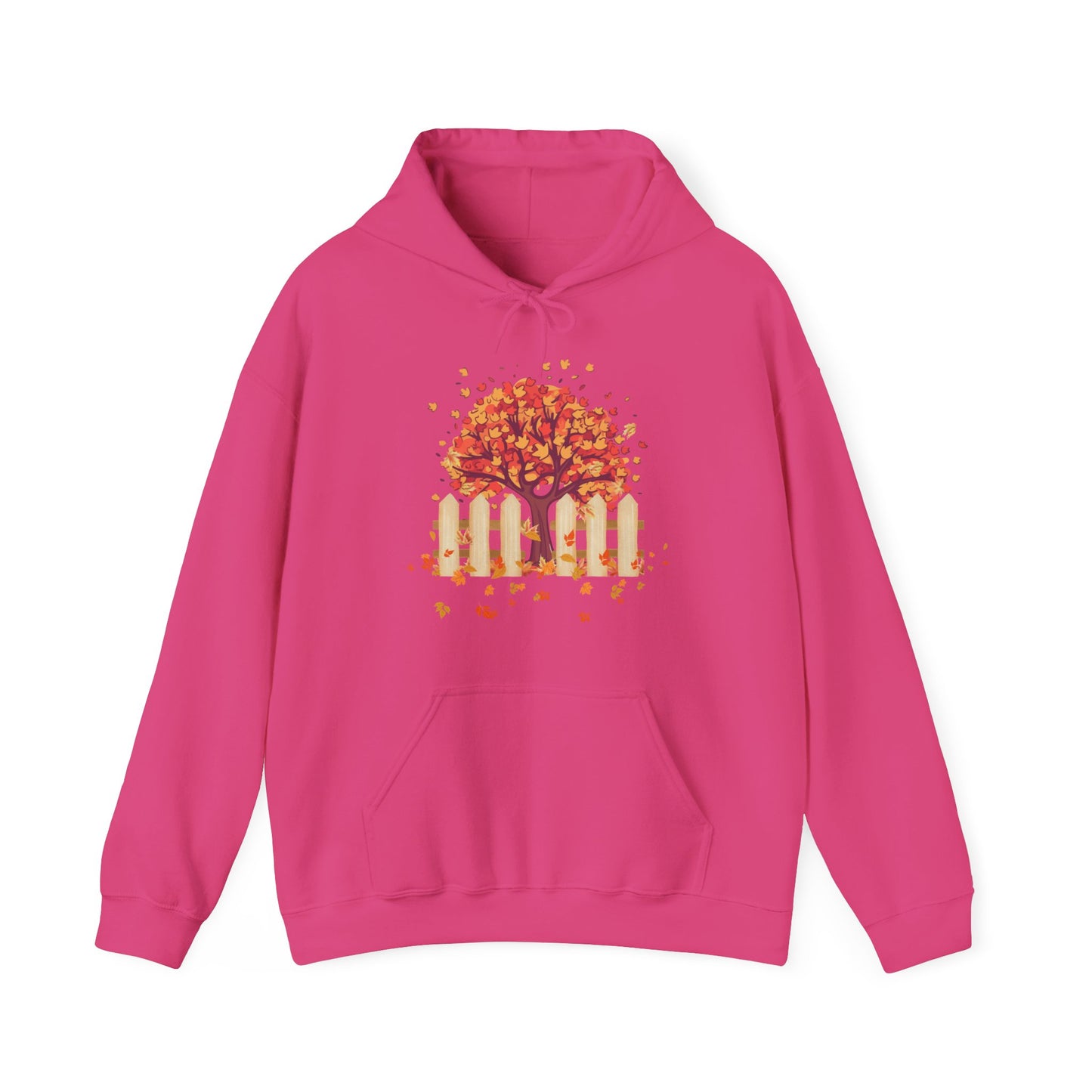 Autumn Tree Hoodie | Thanksgiving Gift, Nature-Inspired Casual Wear | True North