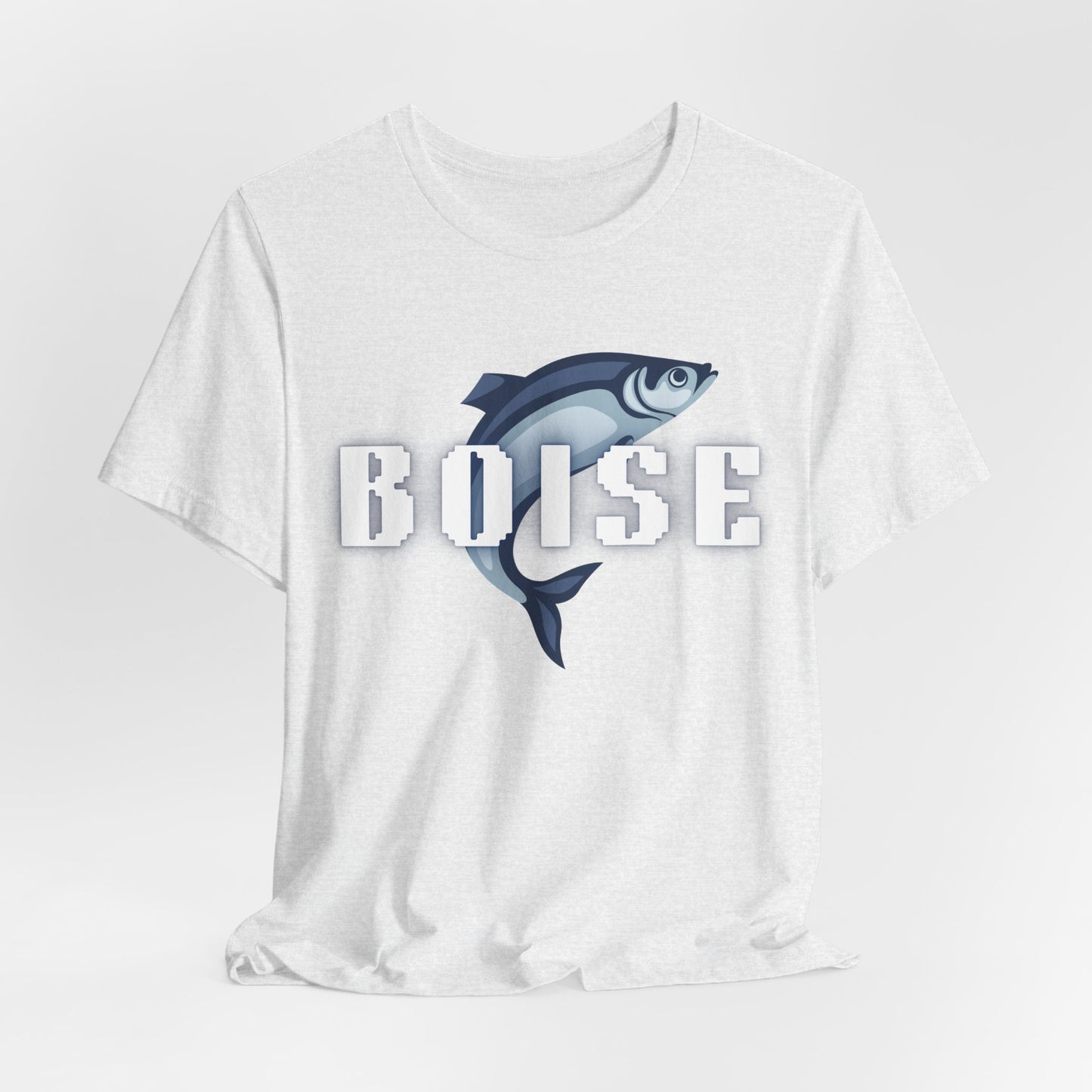Boise Trout Graphic Tee — Fish Logo Short Sleeve T-Shirt
