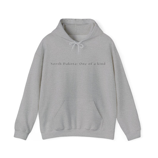 North Dakota One of a Kind Hoodie | Cozy Sweatshirt Stylish Fall Layer | True North
