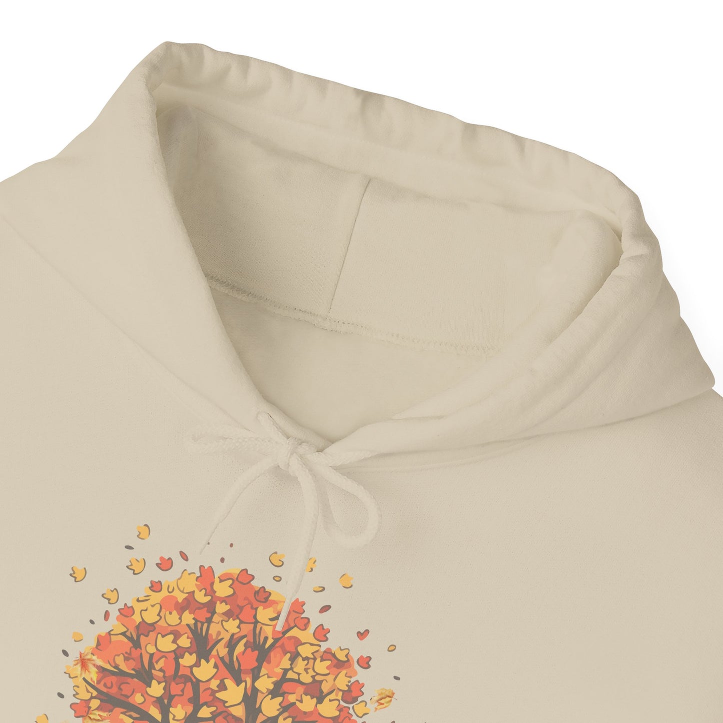 Autumn Tree Hoodie | Thanksgiving Gift, Nature-Inspired Casual Wear | True North