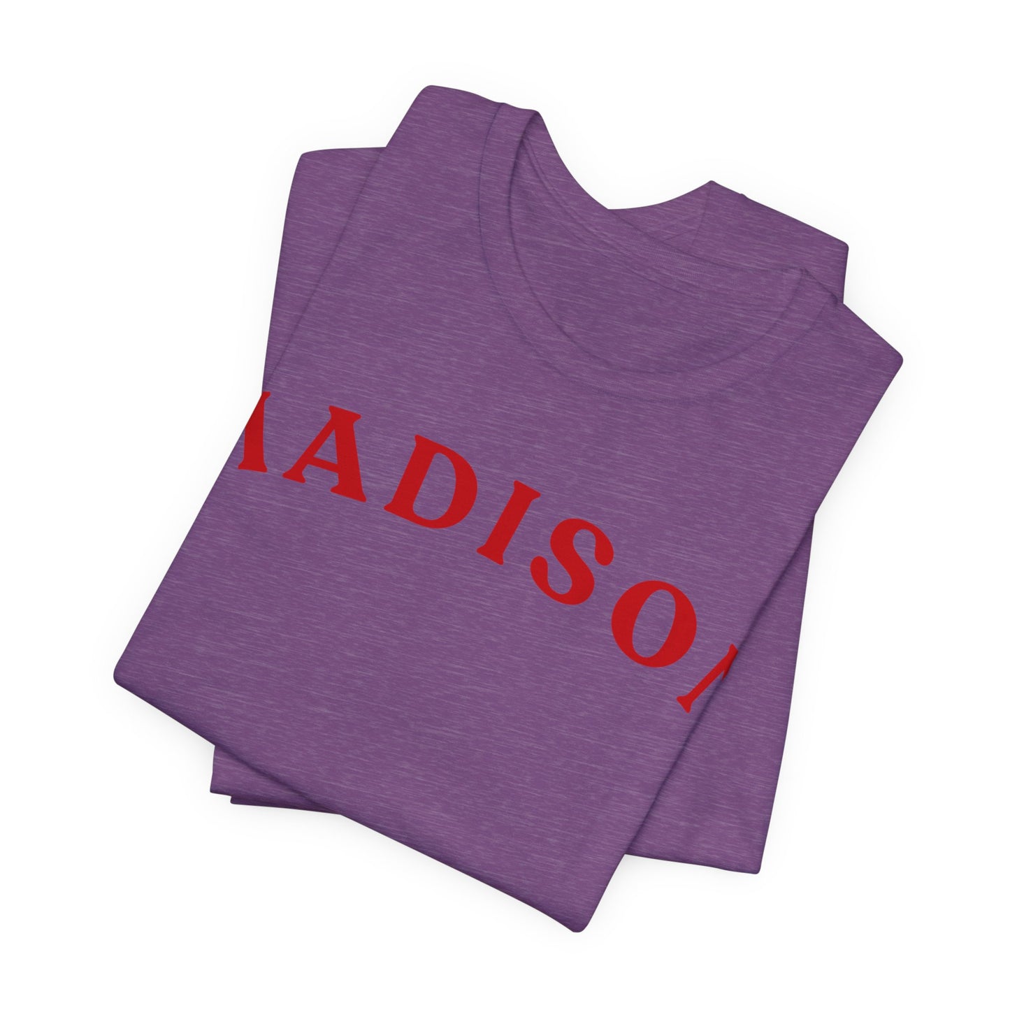 Madison Arc Name T‑Shirt — Personalized City/Name Tee