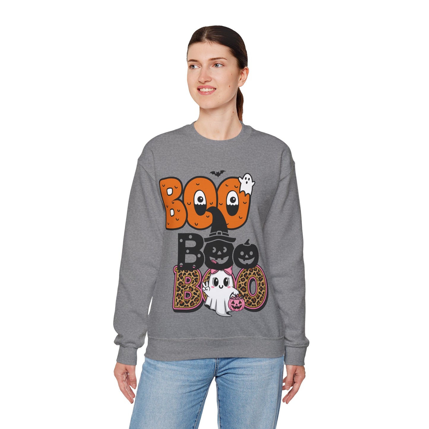 Halloween Boo Crewneck Sweatshirt  | True North