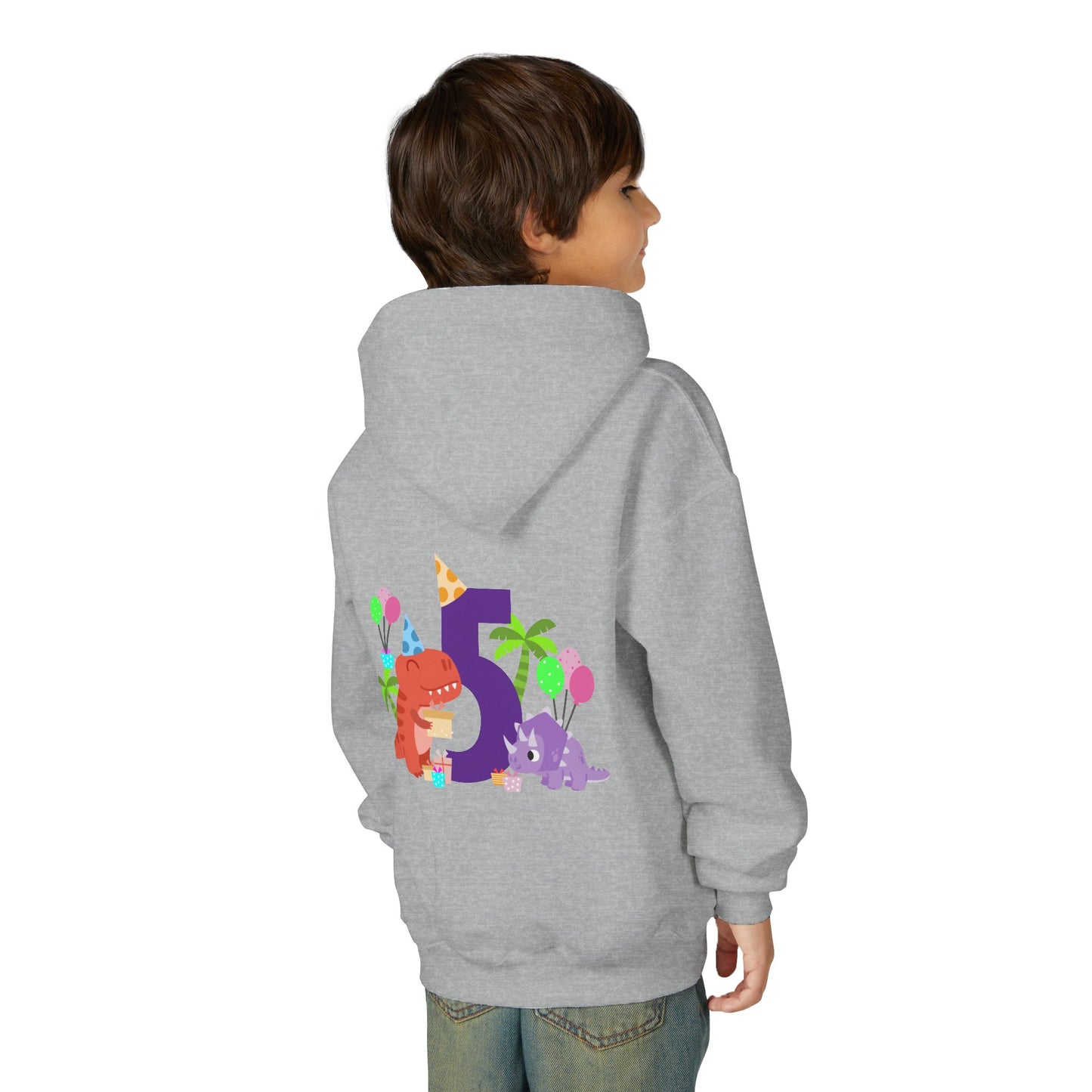 Dinosaur Birthday Sweatshirt | Fun Math Learning, Party Attire | True North