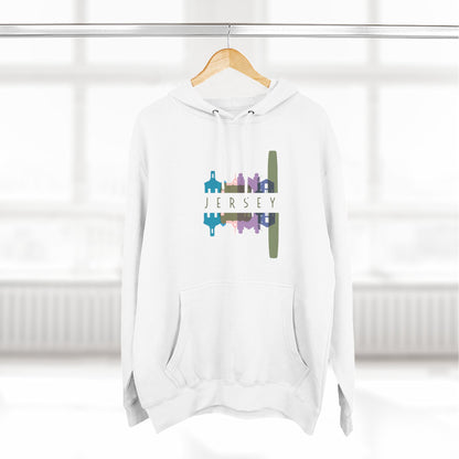 Three-Panel Fleece Hoodie  | Cozy Layer | True North
