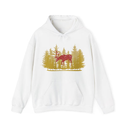 Nature-Inspired Hooded Sweatshirt | Cozy Wilderness Adventures | True North