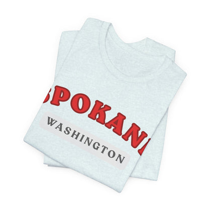 Spokane Washington Retro Arch Tee