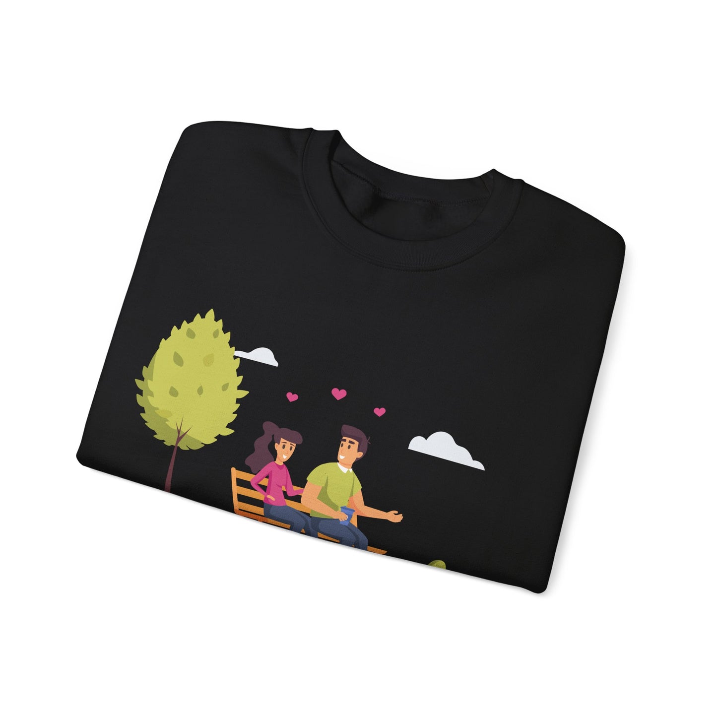 Cute Couple Crewneck Sweatshirt | Cozy Relationship Apparel | True North