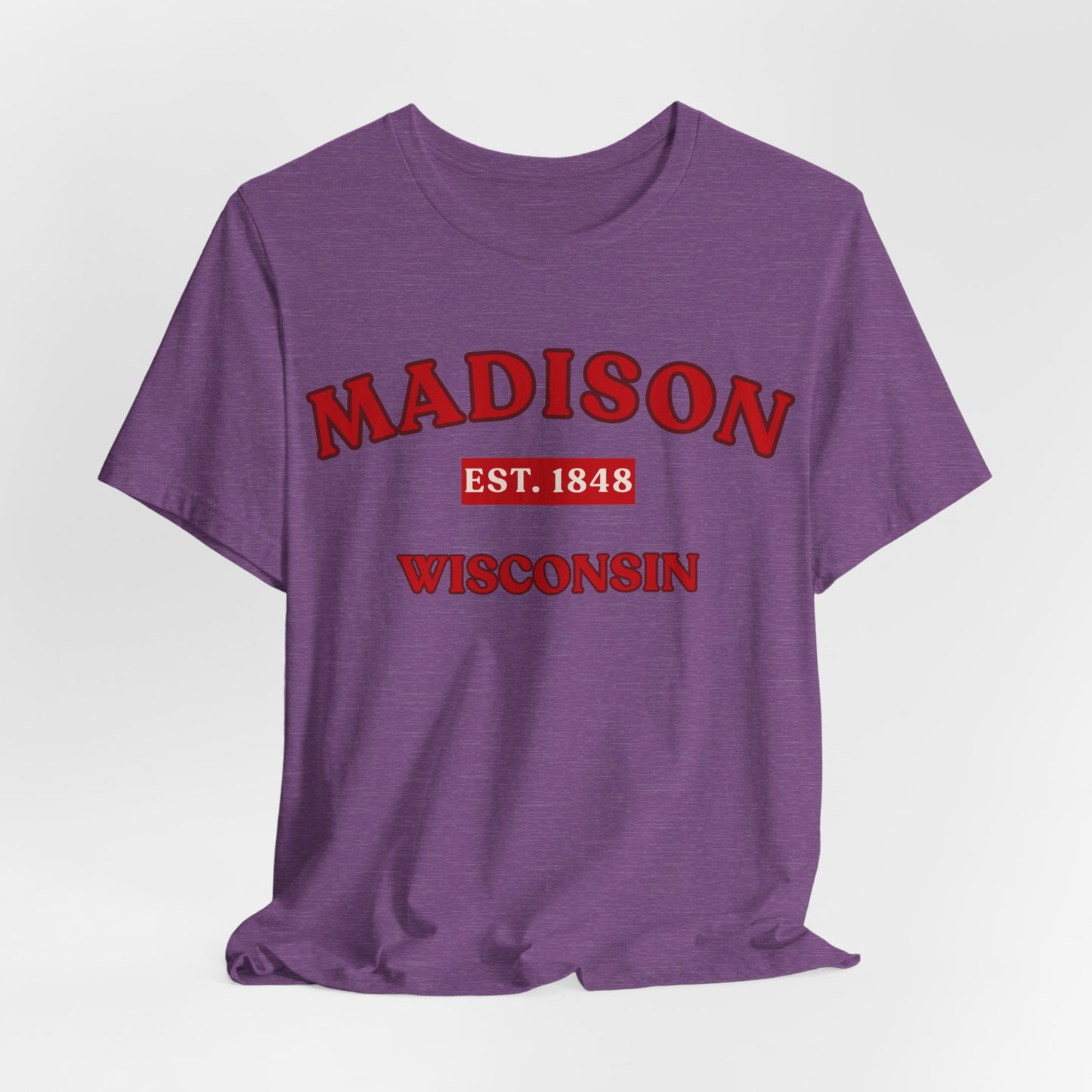 Madison Wisconsin Established 1848 JERSEY Tee