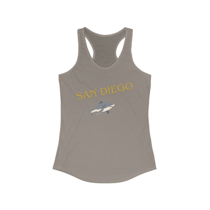 San Diego Shark | Women’s Ideal Racerback Tank | True North