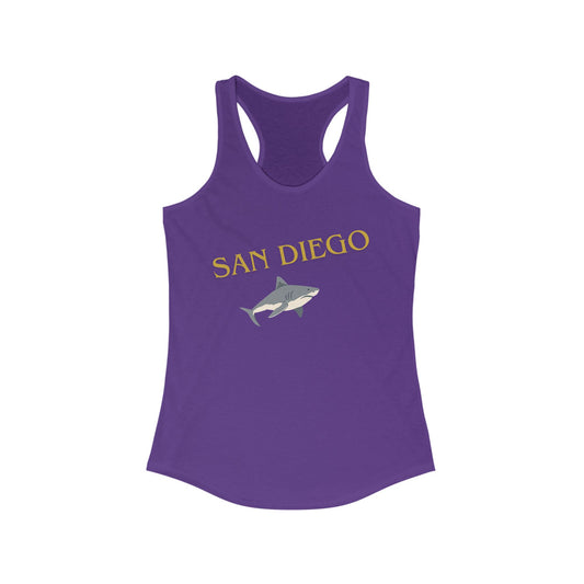 San Diego Shark | Women’s Ideal Racerback Tank | True North