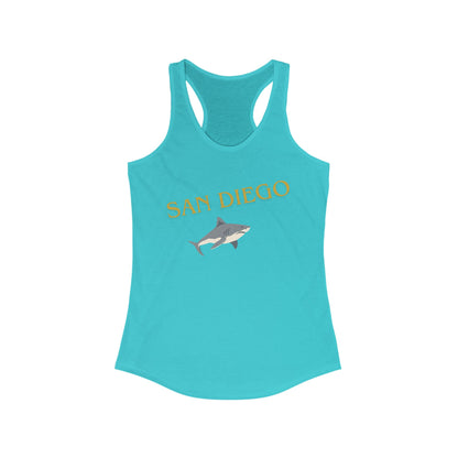 San Diego Shark | Women’s Ideal Racerback Tank | True North