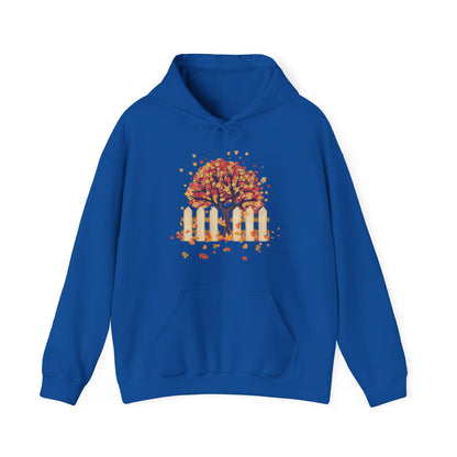 Autumn Tree Hoodie | Thanksgiving Gift, Nature-Inspired Casual Wear | True North