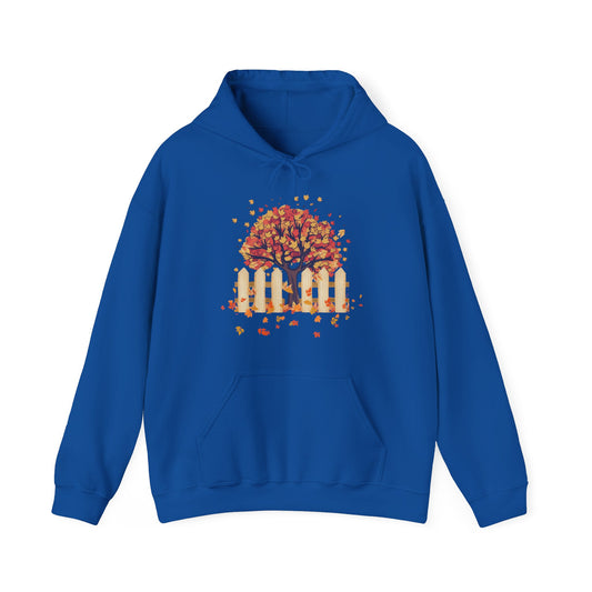 Autumn Tree Hoodie | Thanksgiving Gift, Nature-Inspired Casual Wear | True North