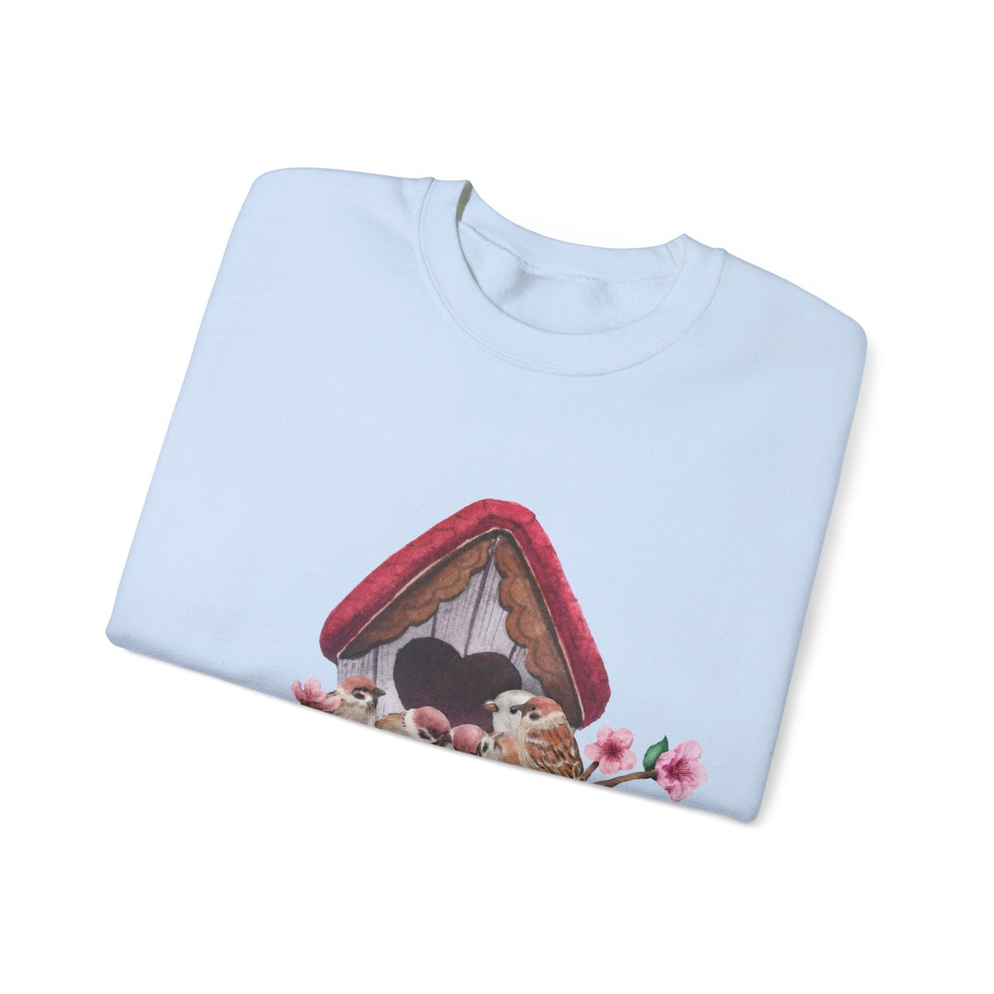 Cozy Birdhouse Crewneck Sweatshirt | Heavy Blend Pullover | True North