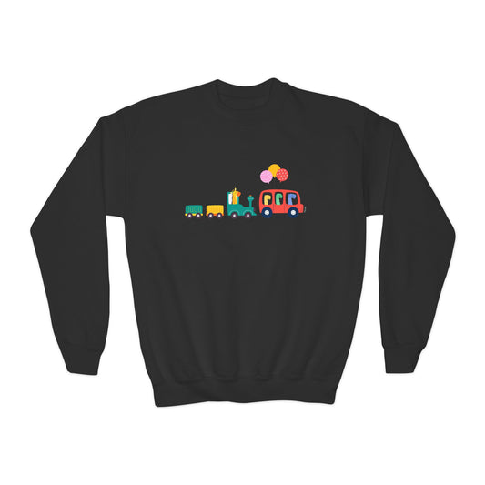 Colorful Vehicles Sweatshirt | Dino & Train | True North