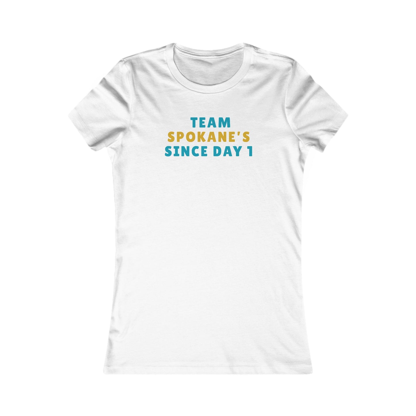 Team Spokane's Since Day 1 T-Shirt — Women's Local Pride Tee