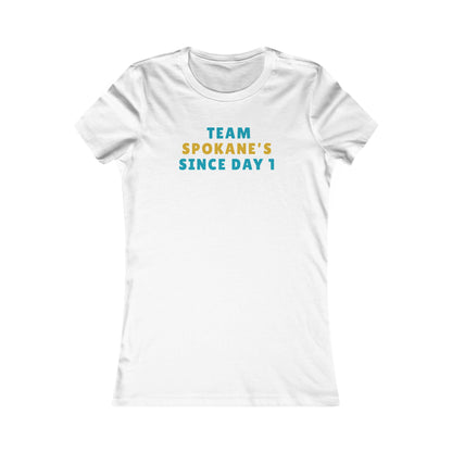 Team Spokane's Since Day 1 T-Shirt — Women's Local Pride Tee