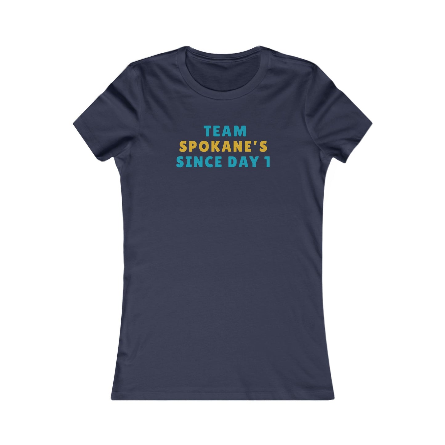 Team Spokane's Since Day 1 T-Shirt — Women's Local Pride Tee