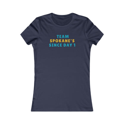 Team Spokane's Since Day 1 T-Shirt — Women's Local Pride Tee