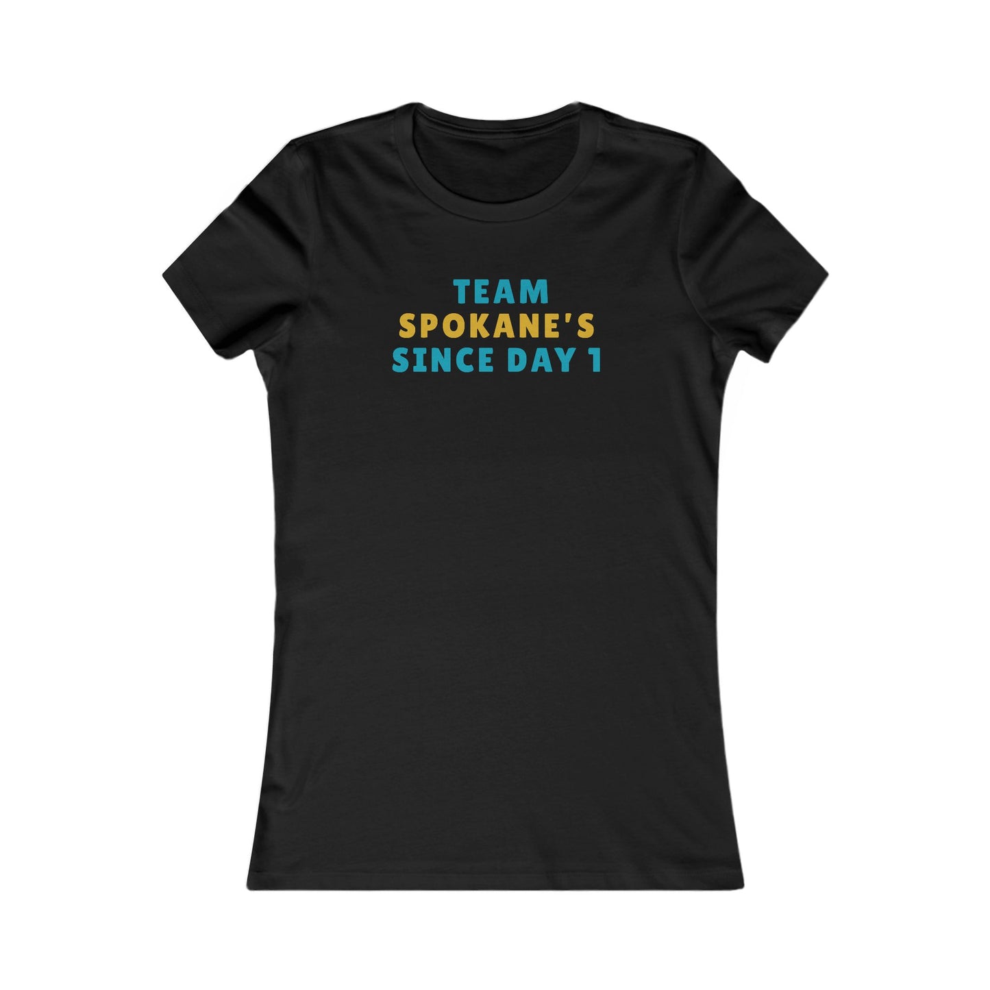 Team Spokane's Since Day 1 T-Shirt — Women's Local Pride Tee