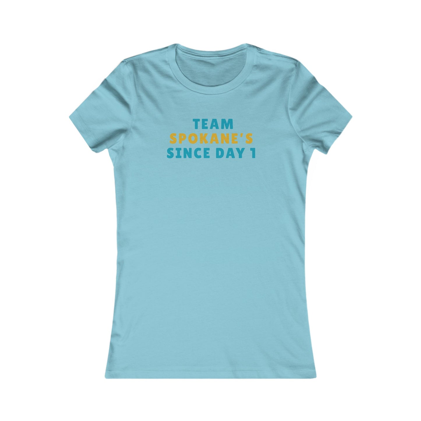 Team Spokane's Since Day 1 T-Shirt — Women's Local Pride Tee