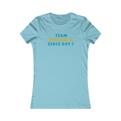 Team Spokane's Since Day 1 T-Shirt — Women's Local Pride Tee