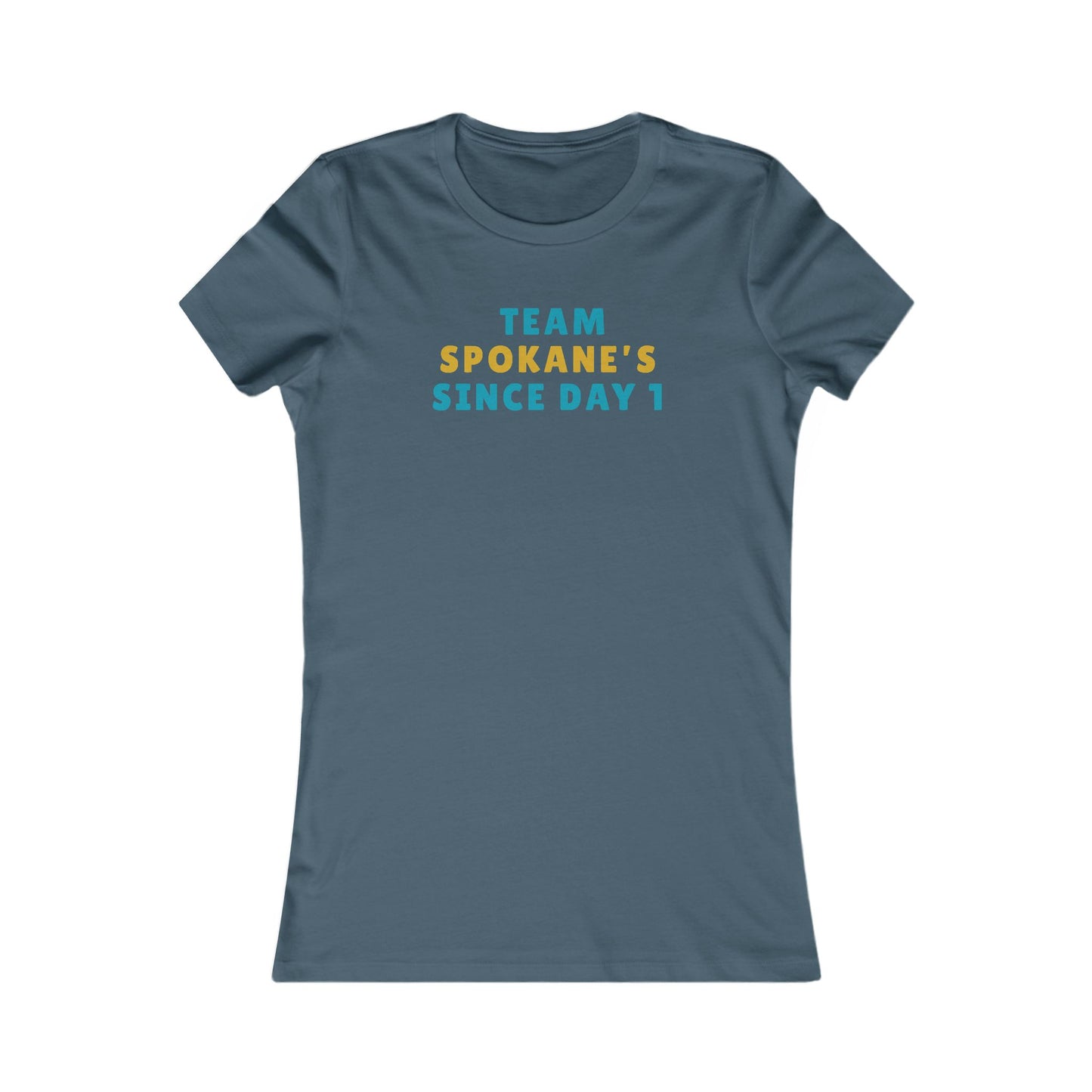 Team Spokane's Since Day 1 T-Shirt — Women's Local Pride Tee