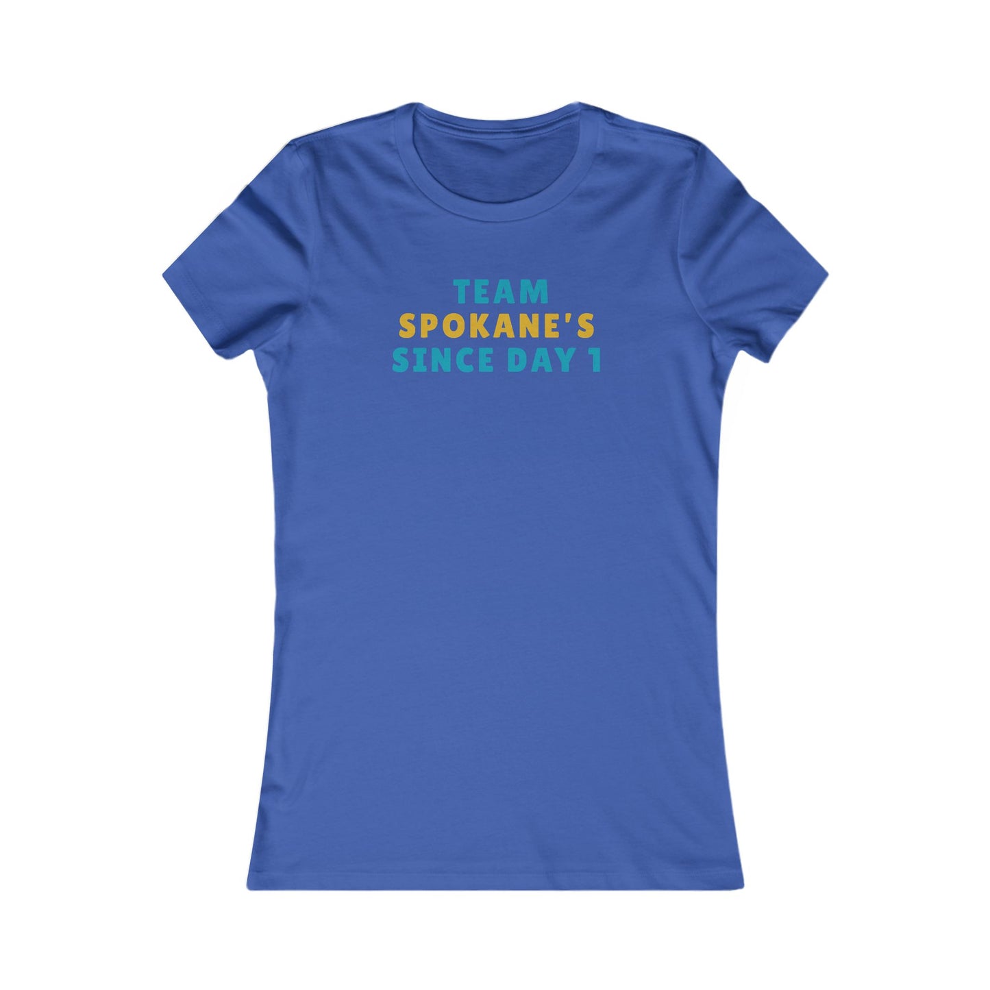 Team Spokane's Since Day 1 T-Shirt — Women's Local Pride Tee